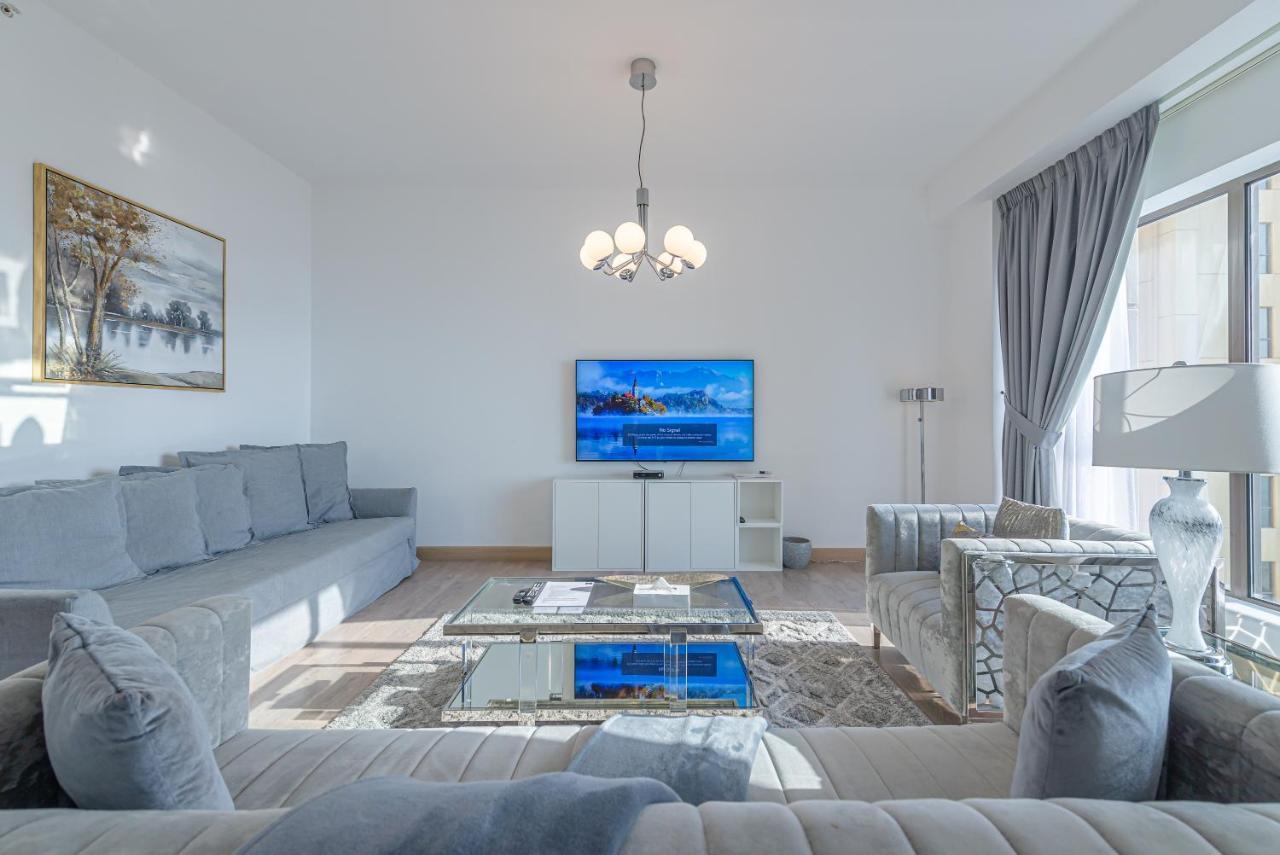 Marco Polo - Marvelous & Luxurious Apt With Dubai Eye & Sea View Lägenhet Exteriör bild