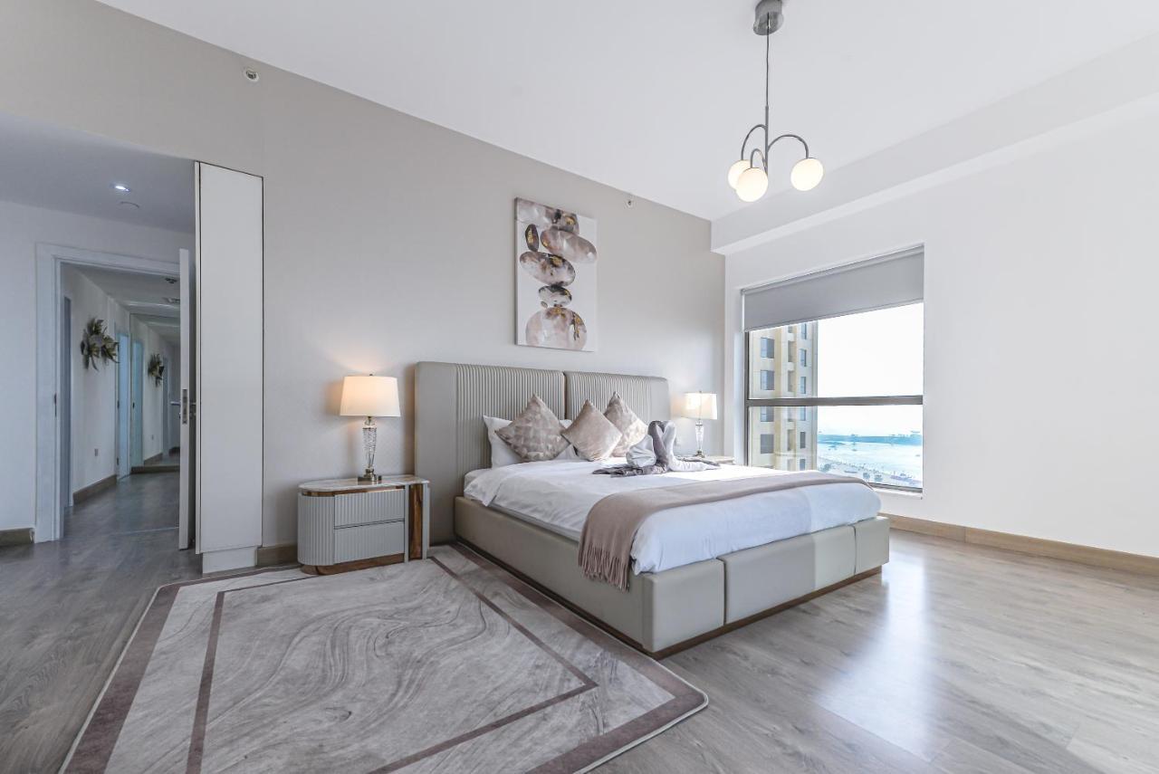 Marco Polo - Marvelous & Luxurious Apt With Dubai Eye & Sea View Lägenhet Exteriör bild