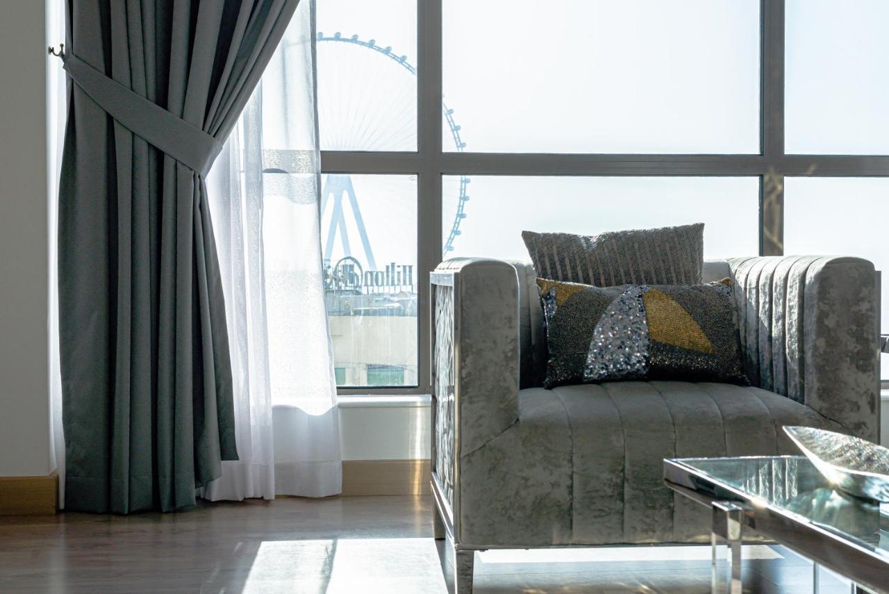 Marco Polo - Marvelous & Luxurious Apt With Dubai Eye & Sea View Lägenhet Exteriör bild