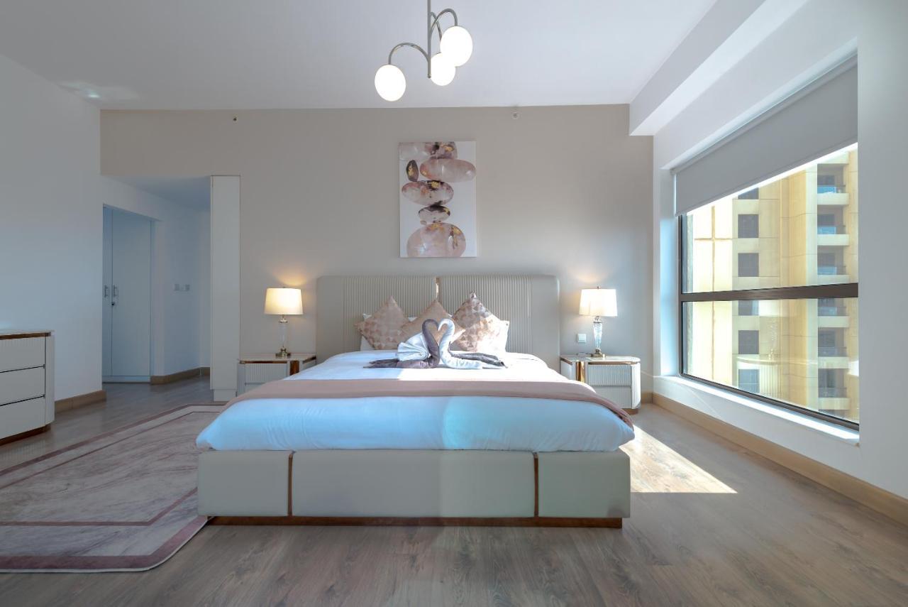 Marco Polo - Marvelous & Luxurious Apt With Dubai Eye & Sea View Lägenhet Exteriör bild