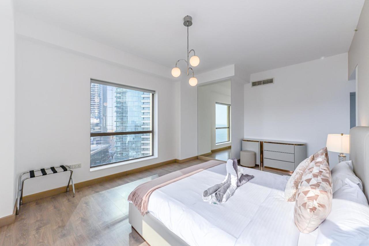 Marco Polo - Marvelous & Luxurious Apt With Dubai Eye & Sea View Lägenhet Exteriör bild