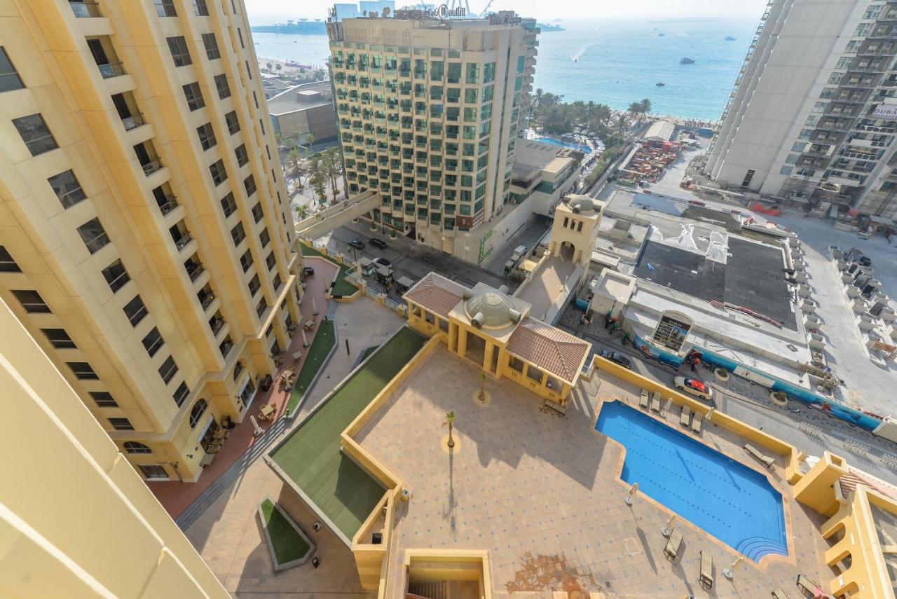 Marco Polo - Marvelous & Luxurious Apt With Dubai Eye & Sea View Lägenhet Exteriör bild